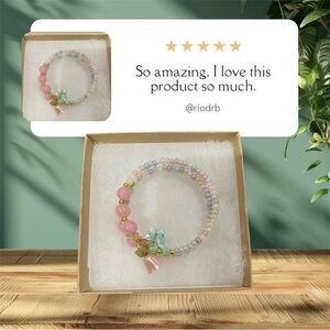 Memory wire bracelet